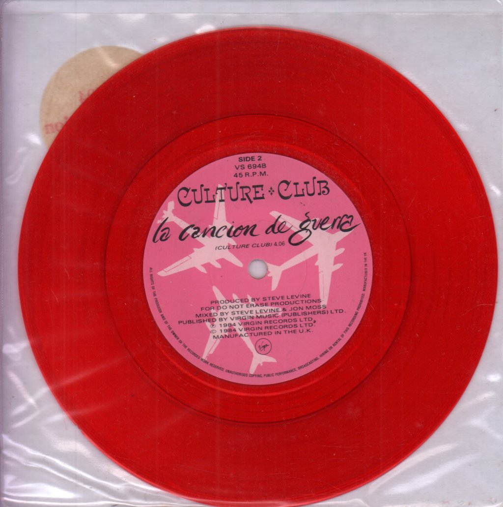 Culture Club - War Song - 7 Inch