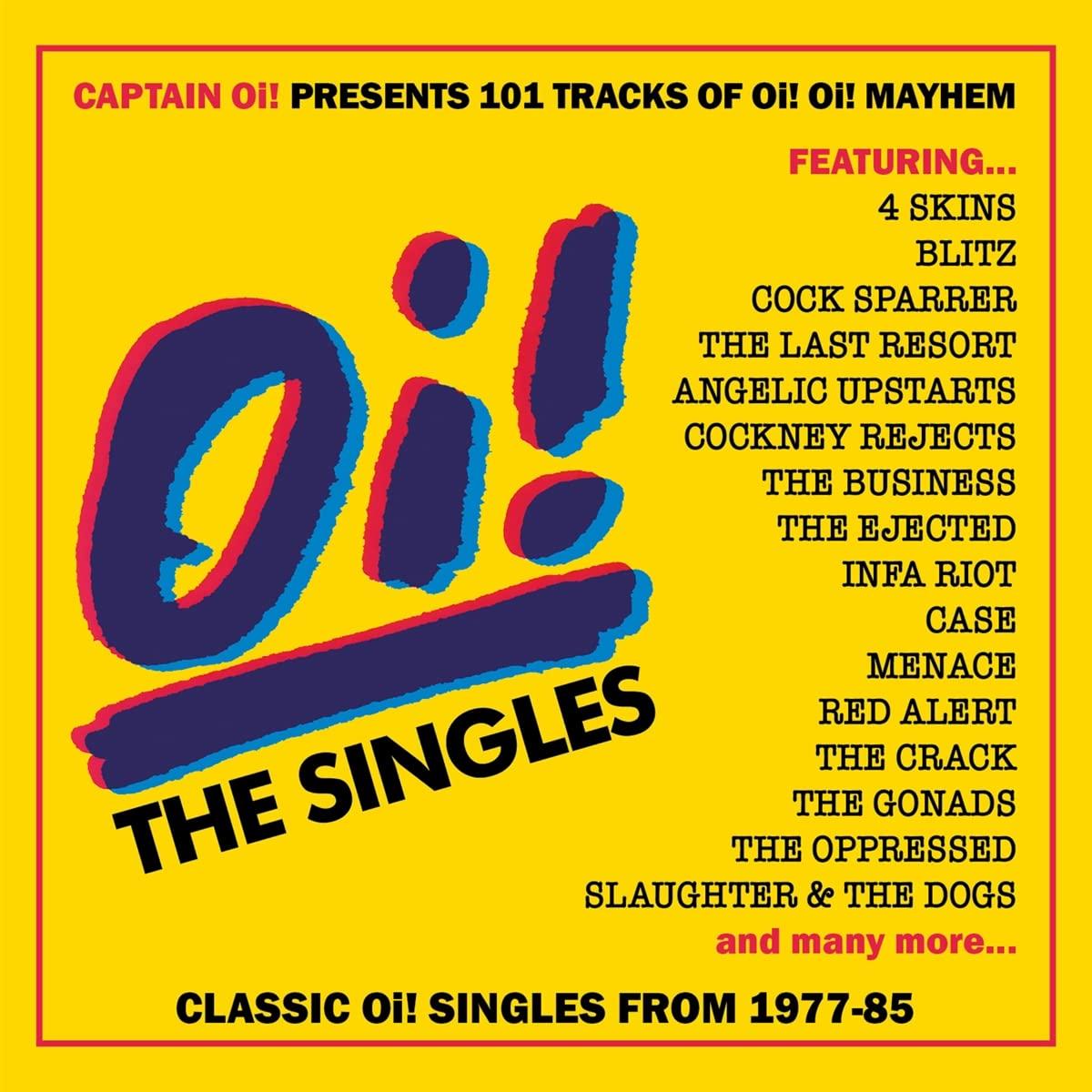 Various Artists - Oi! the Singles 4cd Clamshell Box - Cd Box Set