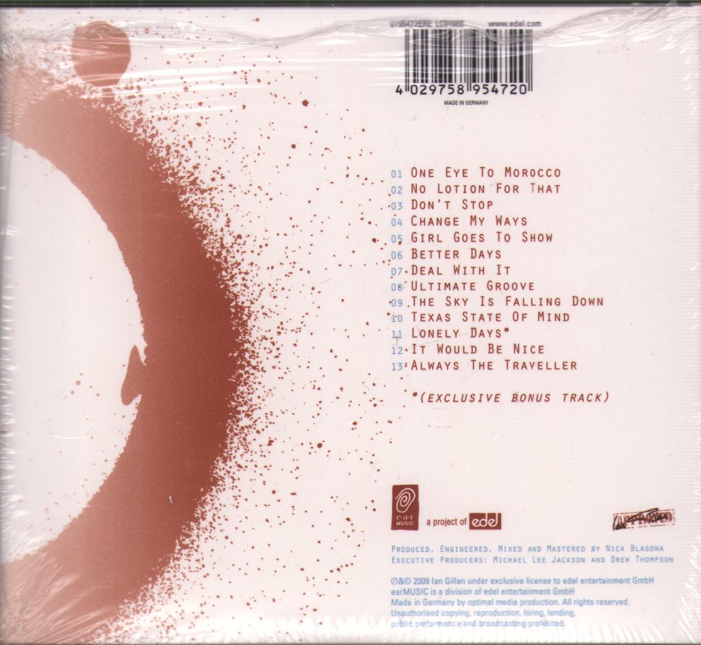 Ian Gillan - One Eye To Morocco - Cd
