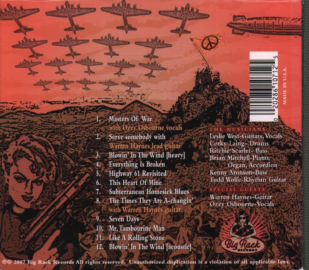 Mountain - Masters Of War - Cd