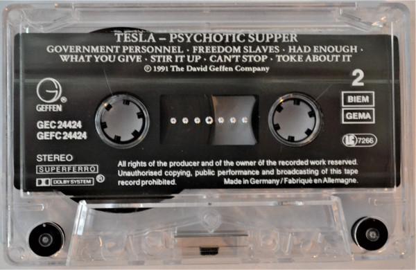 Tesla - Psychotic Supper - Cassette
