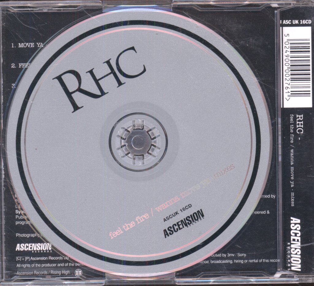 Rising High Collective - Feel The Fire / Wanna Move Ya (Mixes) - Cd
