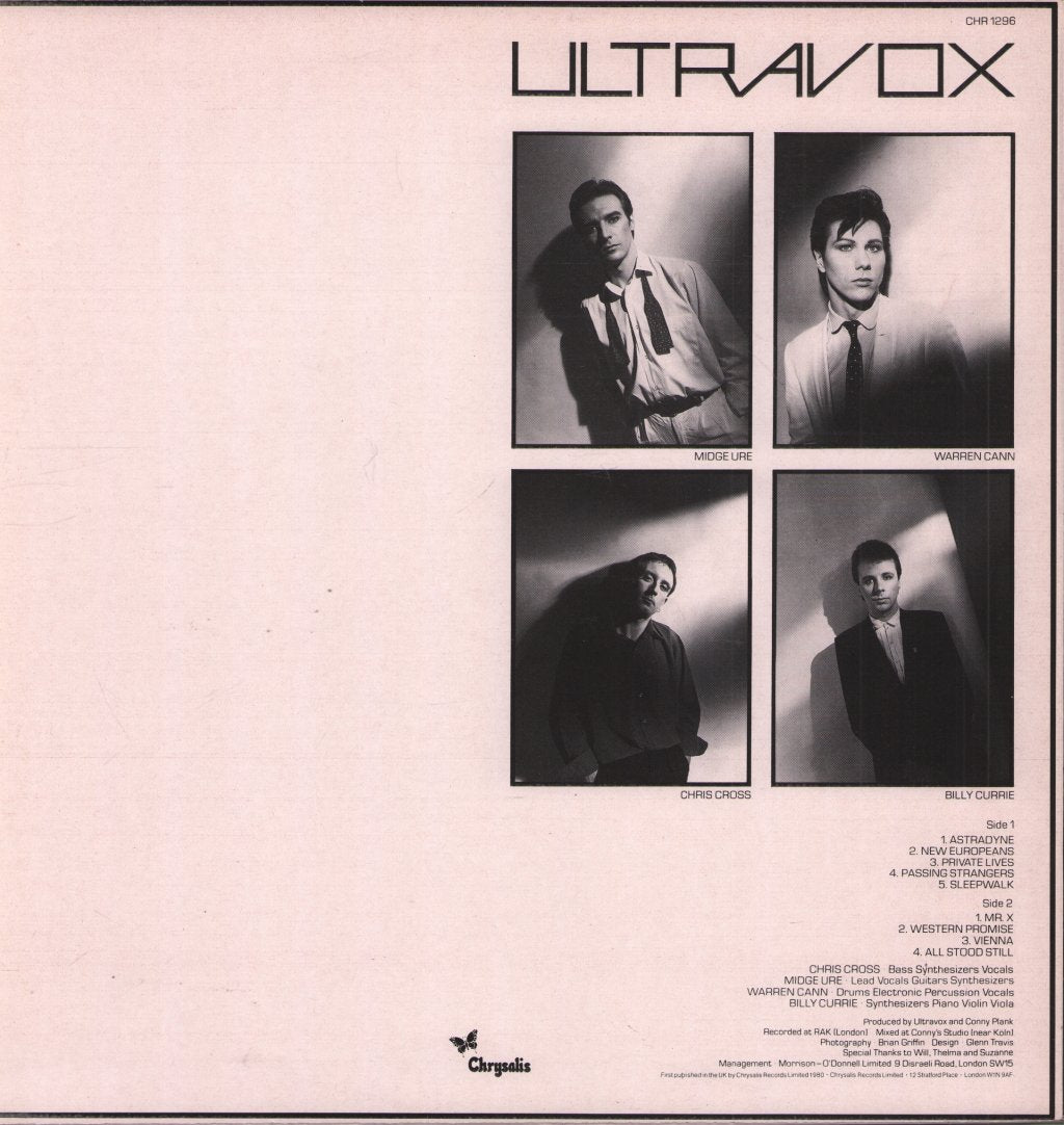 Ultravox - Vienna - Lp