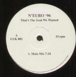 N'euro '96 - That's The Goal We Wanted - 12 Inch