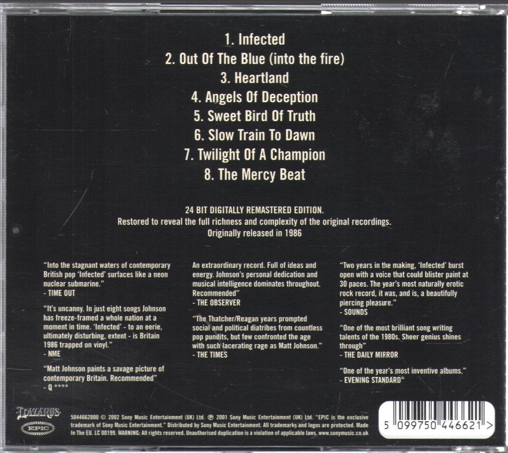 The The - Infected - Cd