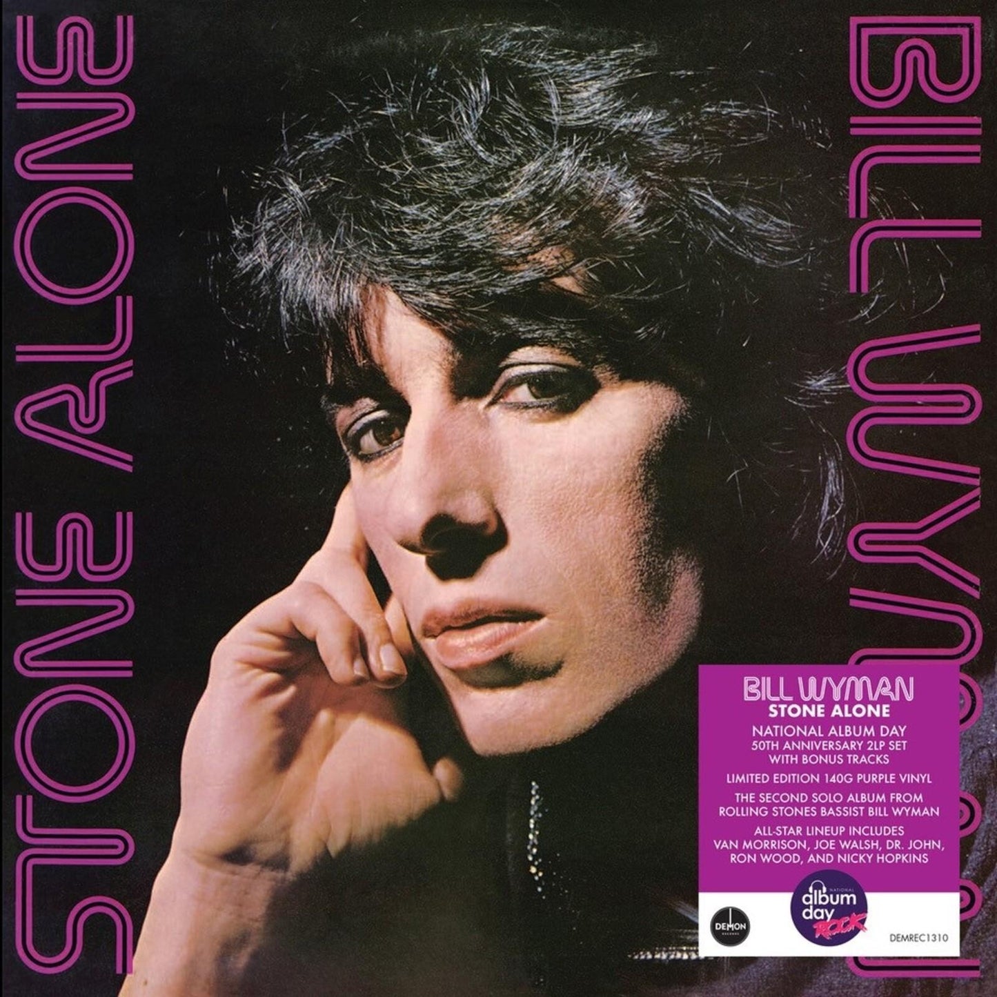 Bill Wyman - Bill Wyman, 'stone Alone' 50th Anniversary Edition Purple Vinyl (National Album Day) - Double Lp