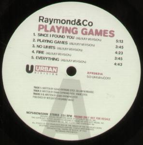 Raymond And Co - Playing Games - Lp