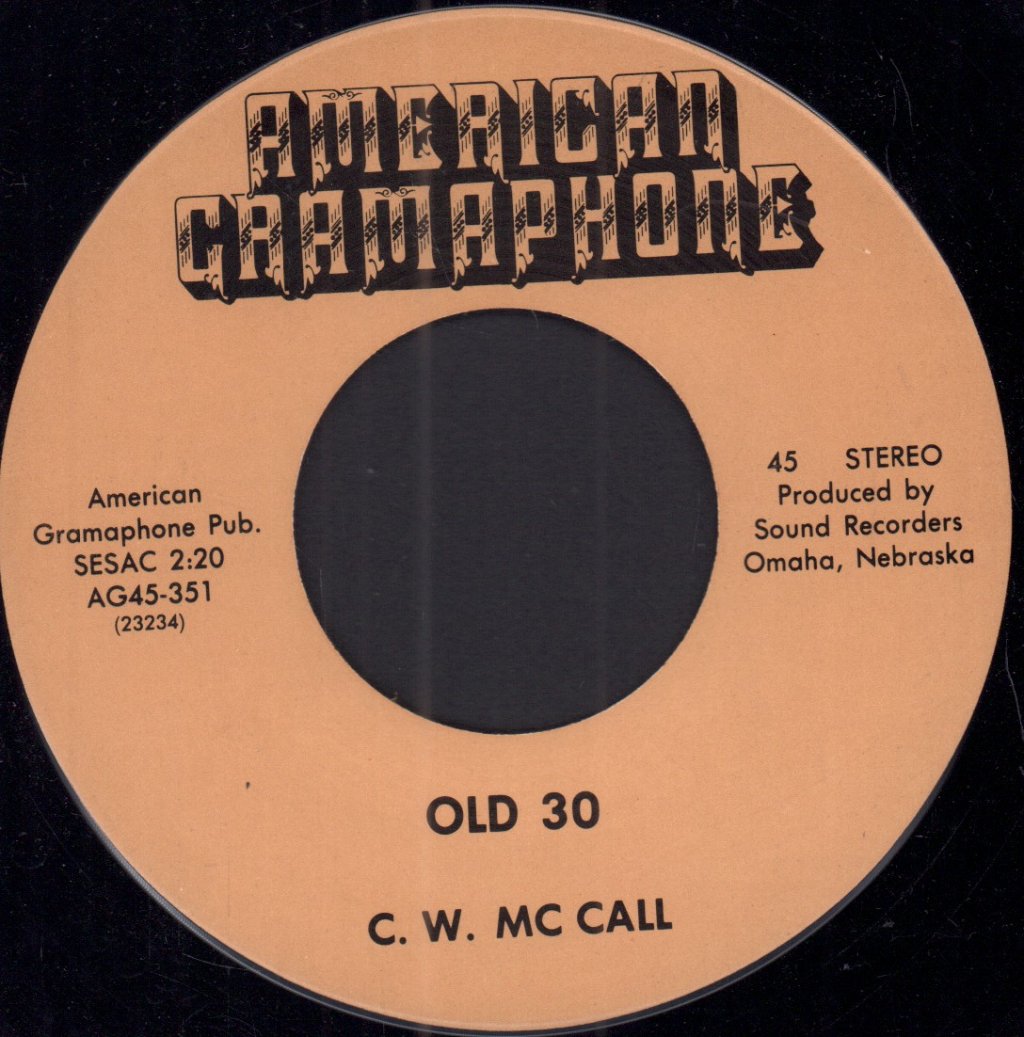 C.w.mccall - Old Home Filler-Up An' Keep-On-A-Truckin' Cafe - 7 Inch