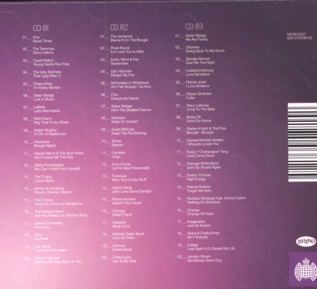 Various Artists - Anthems Disco - Cd Set