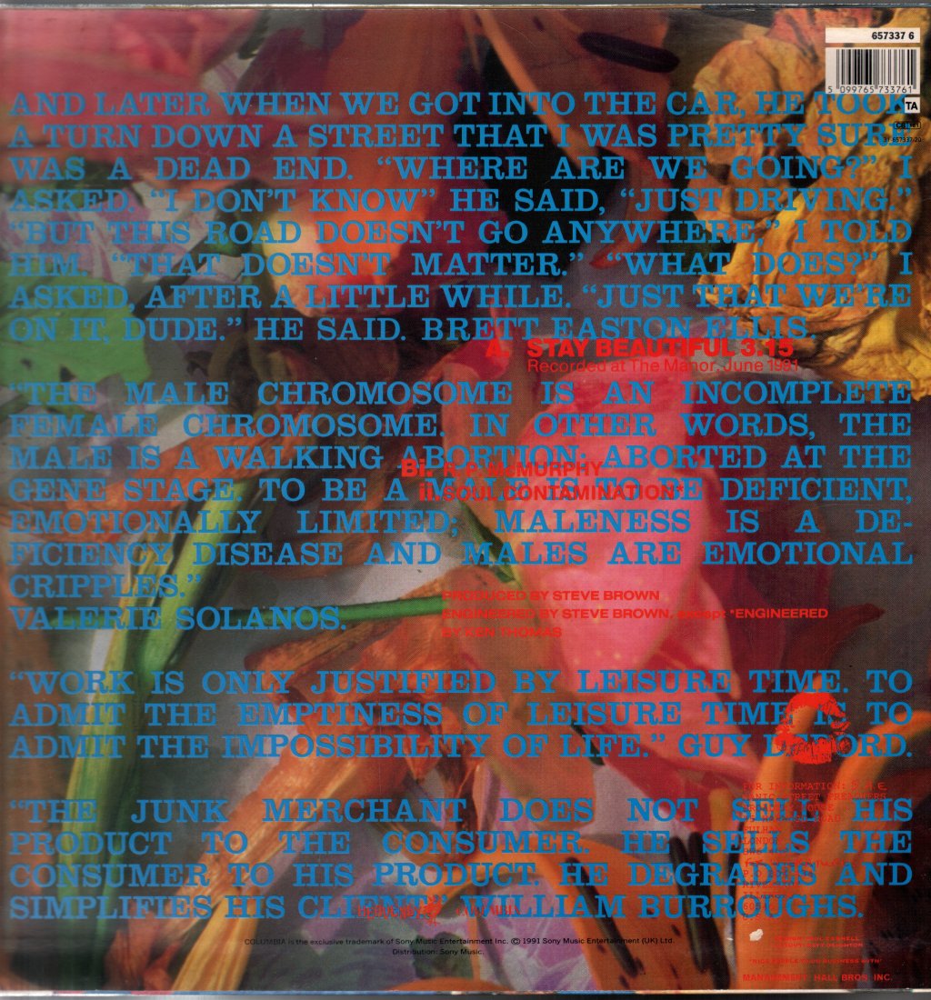 Manic Street Preachers - Stay Beautiful - 12 Inch
