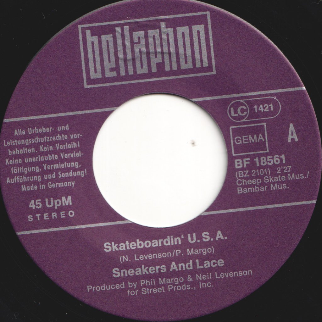 Sneakers And Lace - Skateboardin' Usa - 7 Inch