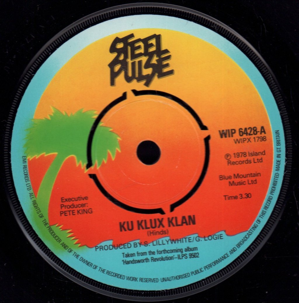 Steel Pulse - Ku Klux Klan - 7 Inch
