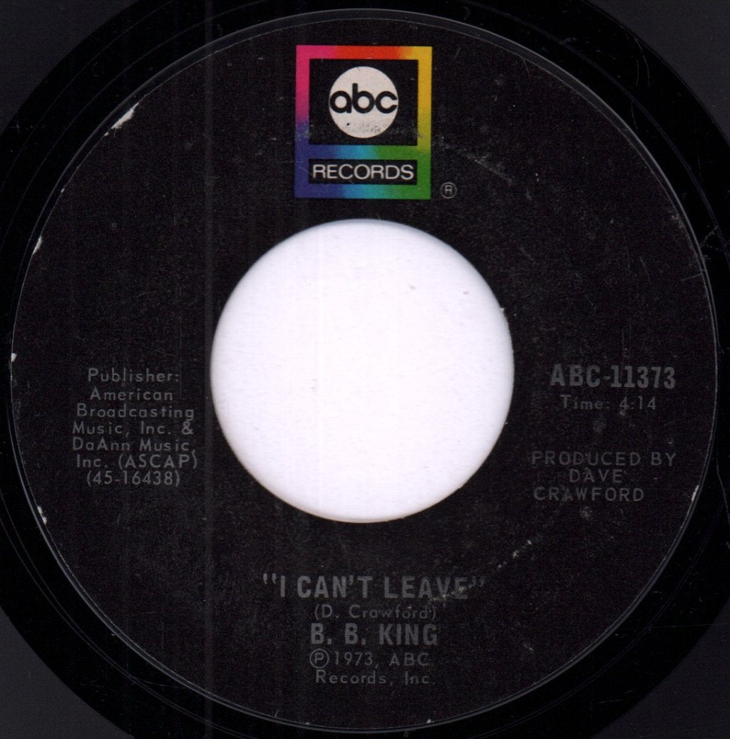 B.B. King - To Know You Is To Love You - 7 Inch
