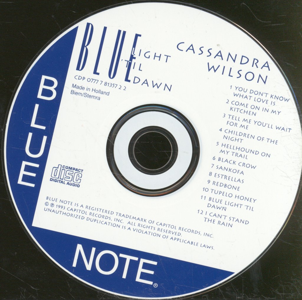 Cassandra Wilson - Blue Light 'Til Dawn - Cd