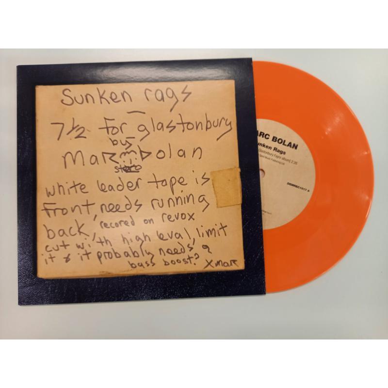 T. Rex - T.rex: Sunken Rags (Orange Vinyl) - 7 Inch