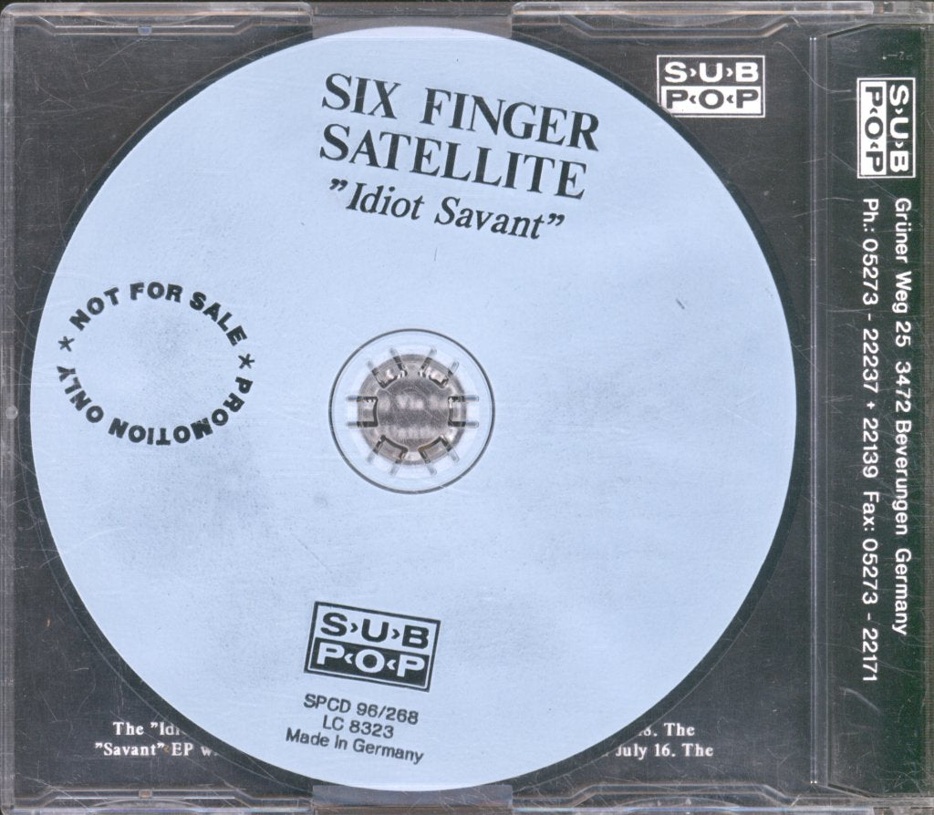 Six Finger Satellite - Idiot Savant - Cd