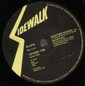 Nightfall - Nightime Boogie - 12 Inch