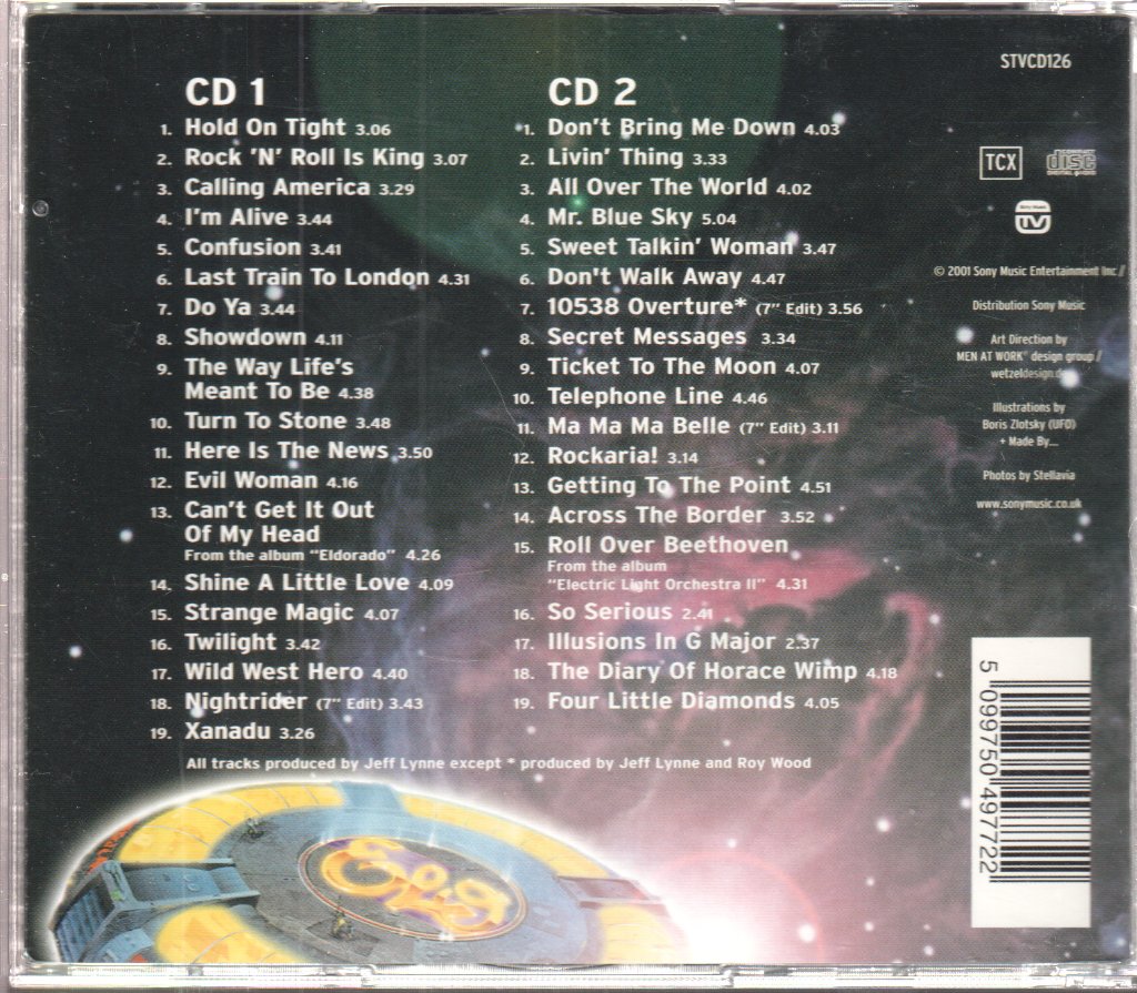 Electric Light Orchestra - Ultimate Collection - Double Cd