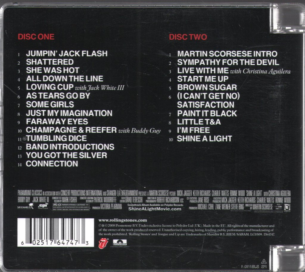 Rolling Stones - Shine A Light - Double Cd