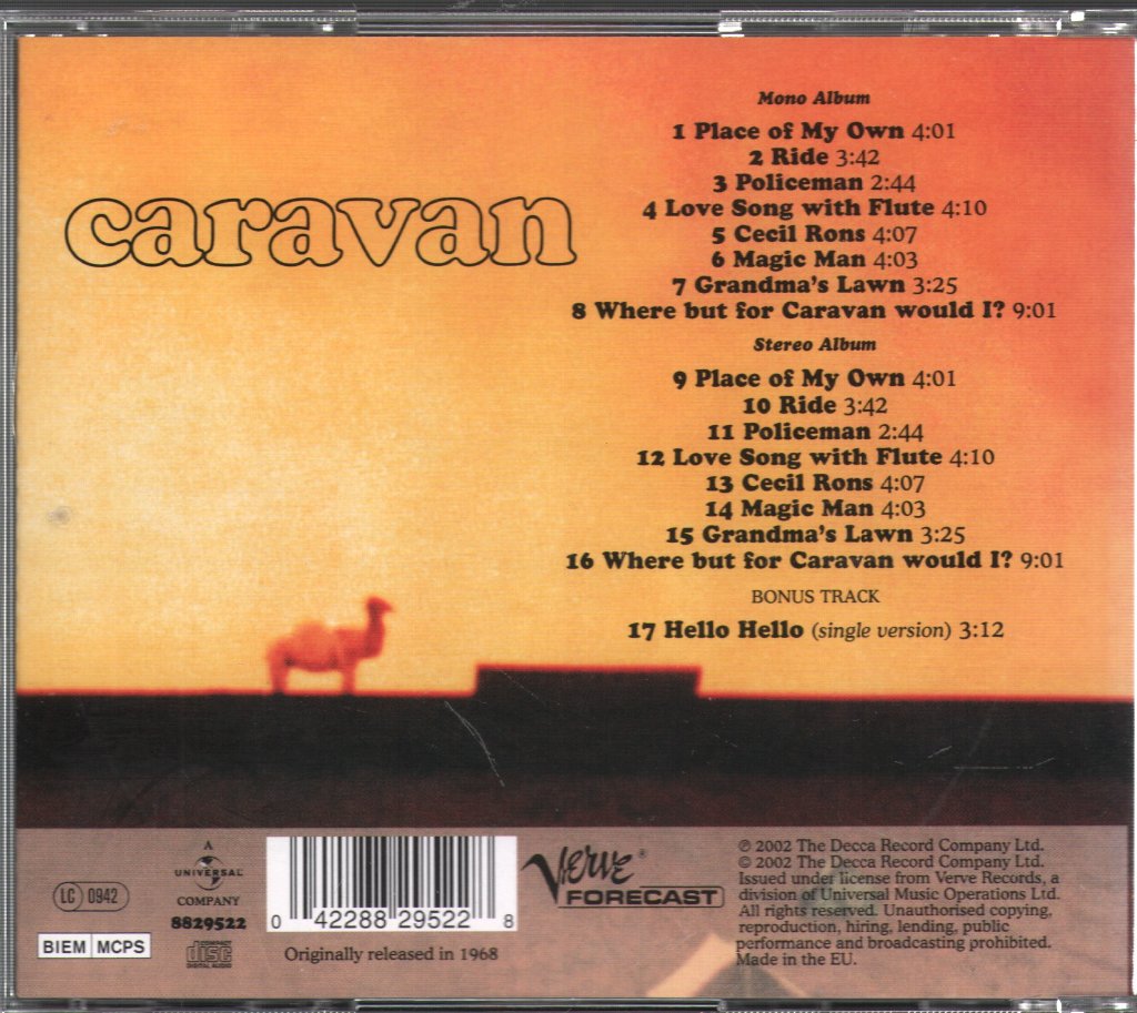 Caravan - Caravan - Cd