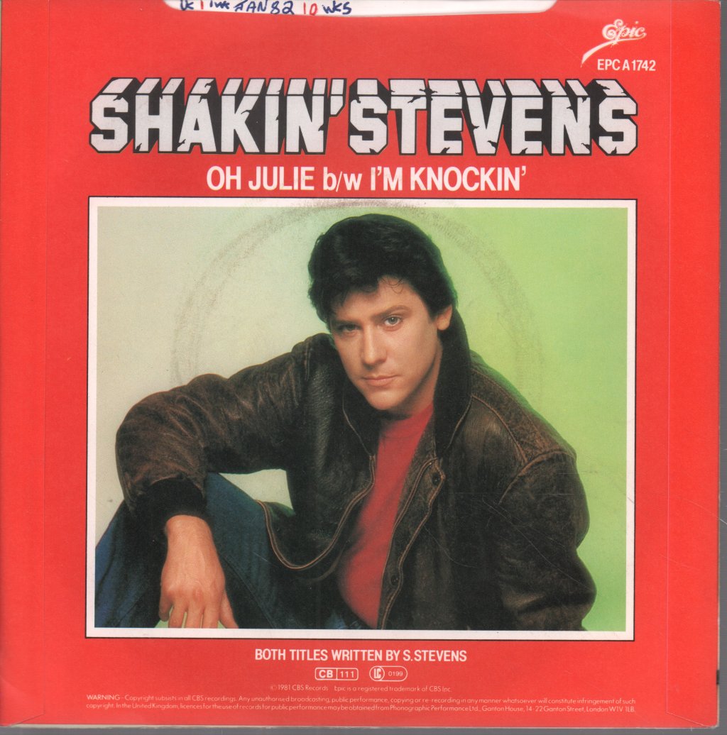 Shakin Stevens - Oh Julie - 7 Inch