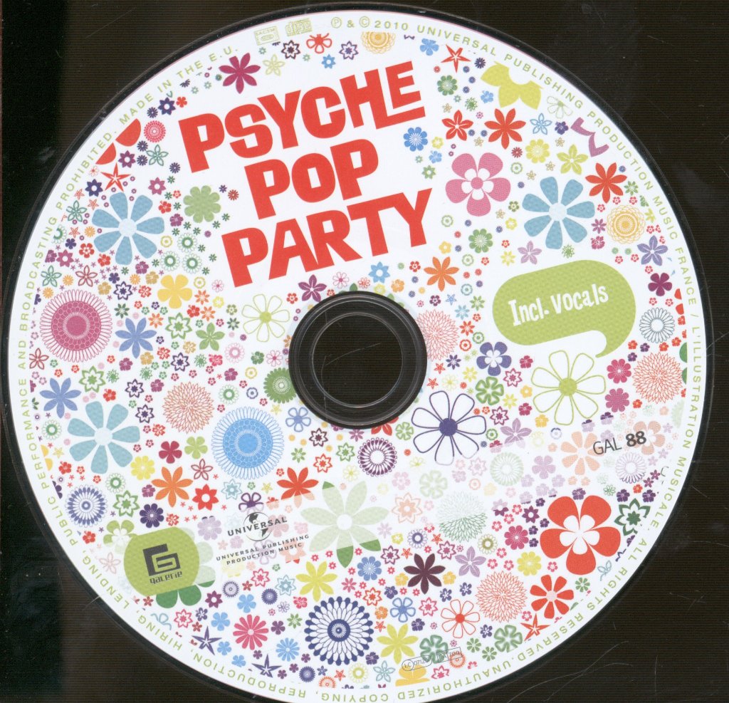 Gerard Langella,Oliver Renoir, Jean Christophe Lemayir - Psyche Pop Party - incl. vocals - Cd
