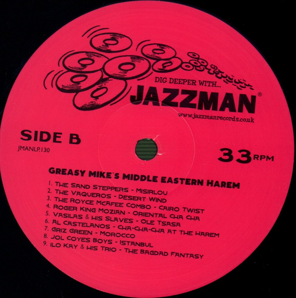 Various Artists - Greasy Mike's Middle Eastern Harem Vol. 3 - Lp
