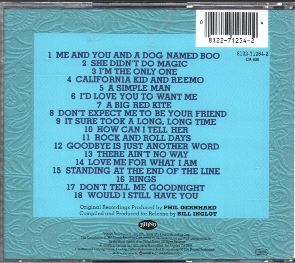 Lobo - Best Of - Cd