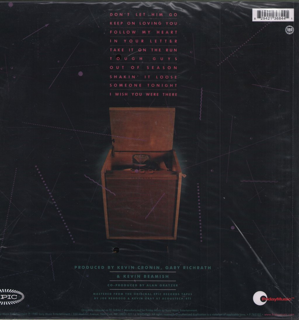 REO Speedwagon - Hi Infidelity - Lp