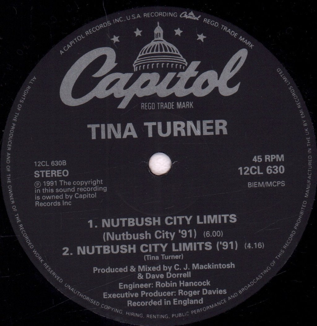 Tina Turner - Nutbush City Limits - 12 Inch
