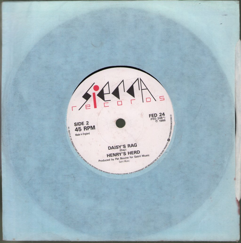 Henry's Herd - Muh Song - 7 Inch