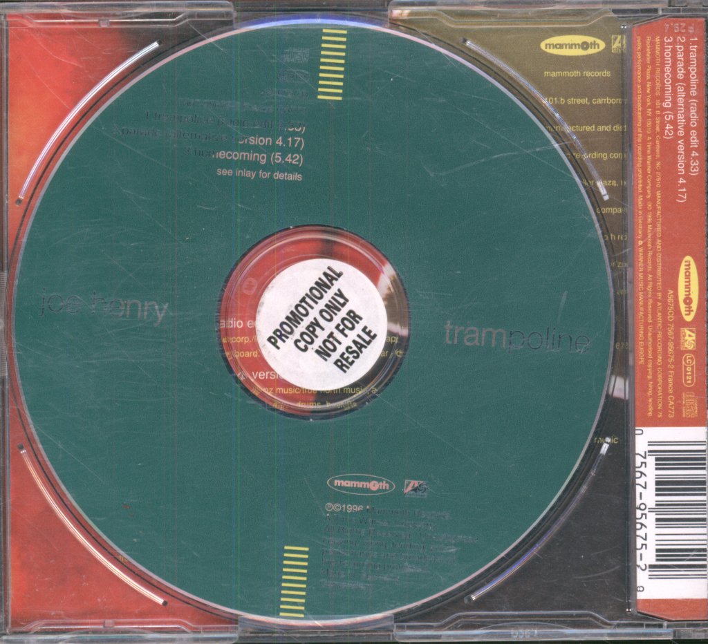 Joe Henry - Trampoline - Cd
