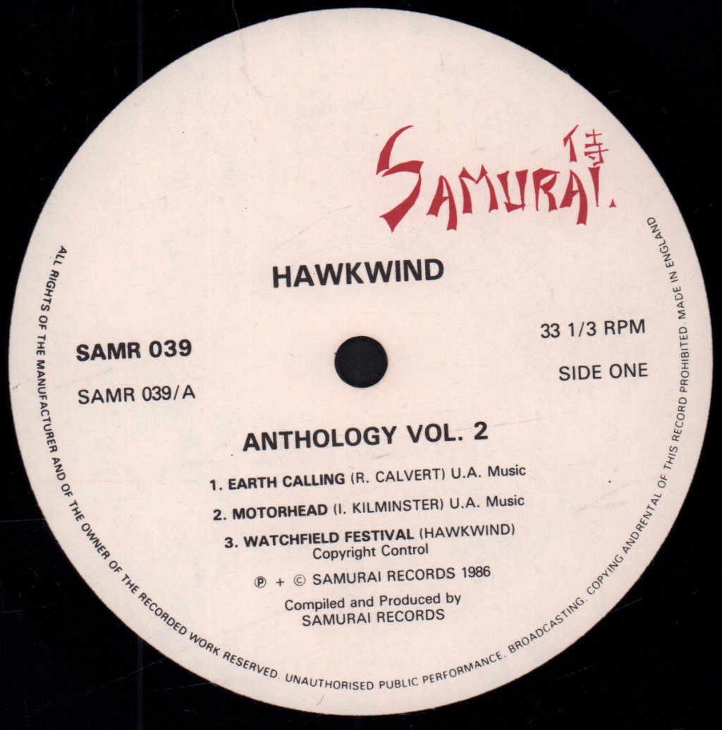 Hawkwind - Anthology Volume 2 - Lp