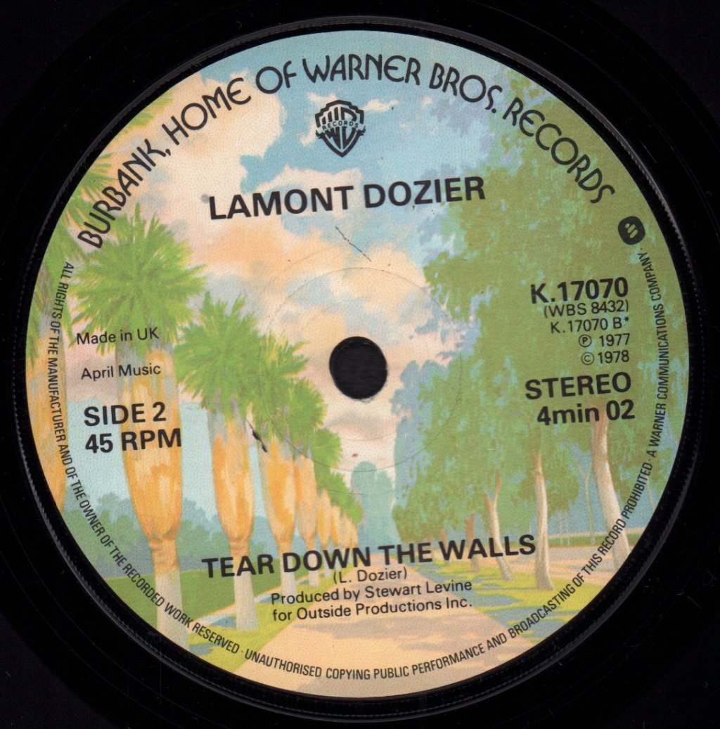 Lamont Dozier - Sight For Sore Eyes - 7 Inch