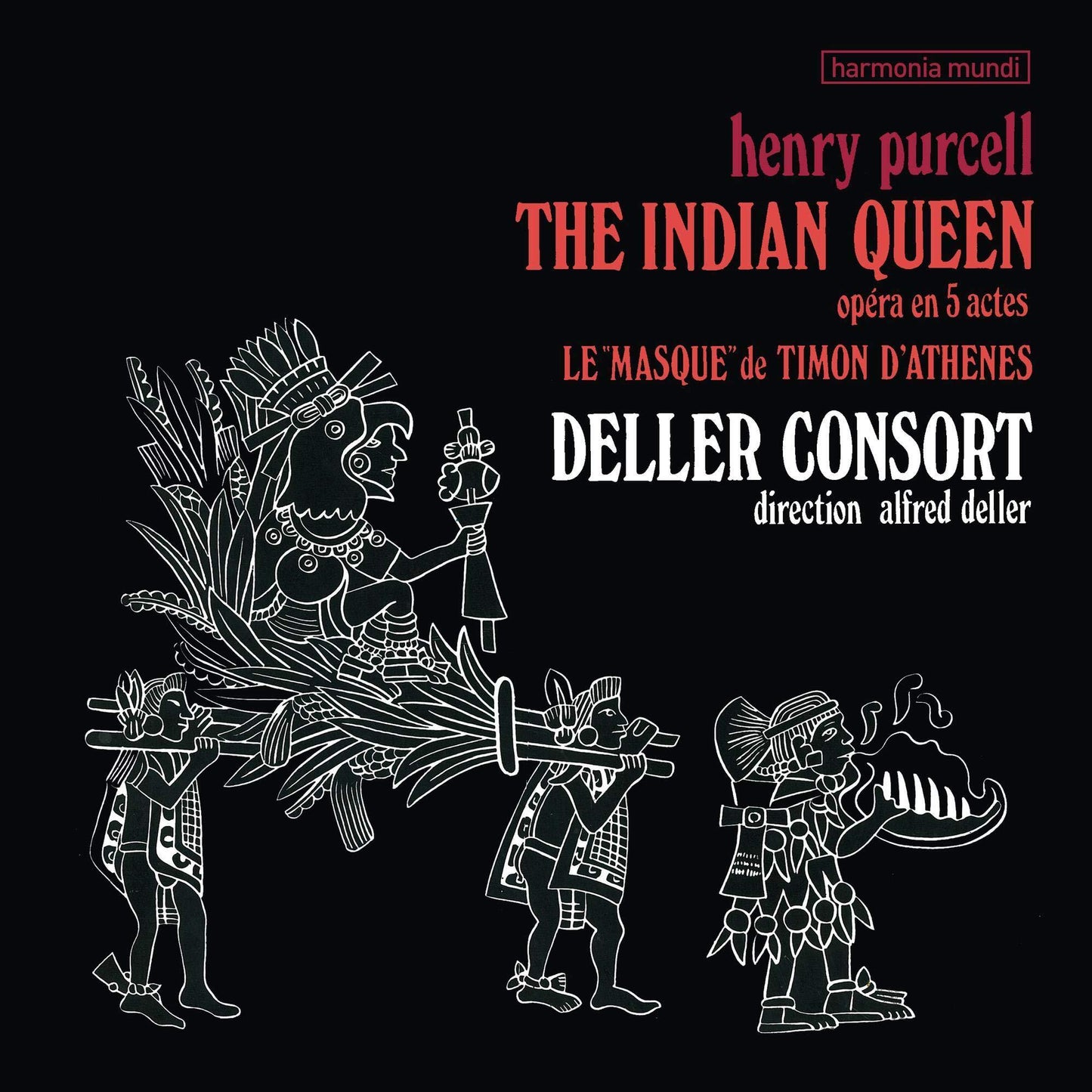 Alfred Deller - Henry Purcell: the Indian Queen - Double Lp