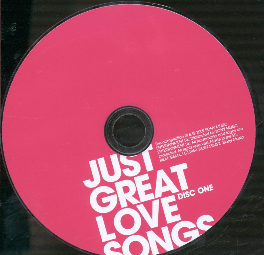 Various Artists - Just Great Love Songs - Double Cd