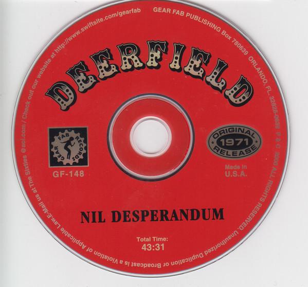 Deerfield - Nil Desperandum - Cd