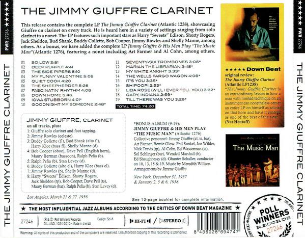 Jimmy Giuffre - Jimmy Giuffre Clarinet - Cd
