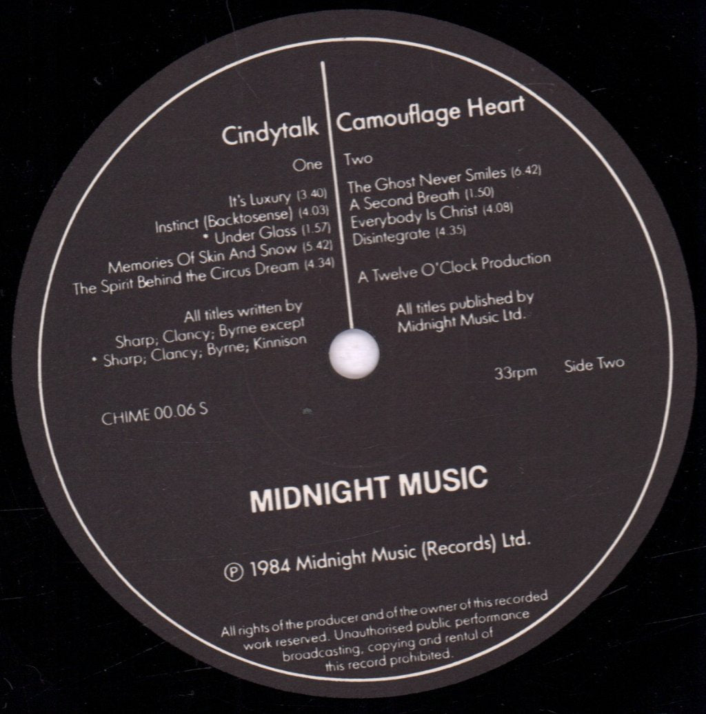 Cindytalk - Camouflage Heart - Lp