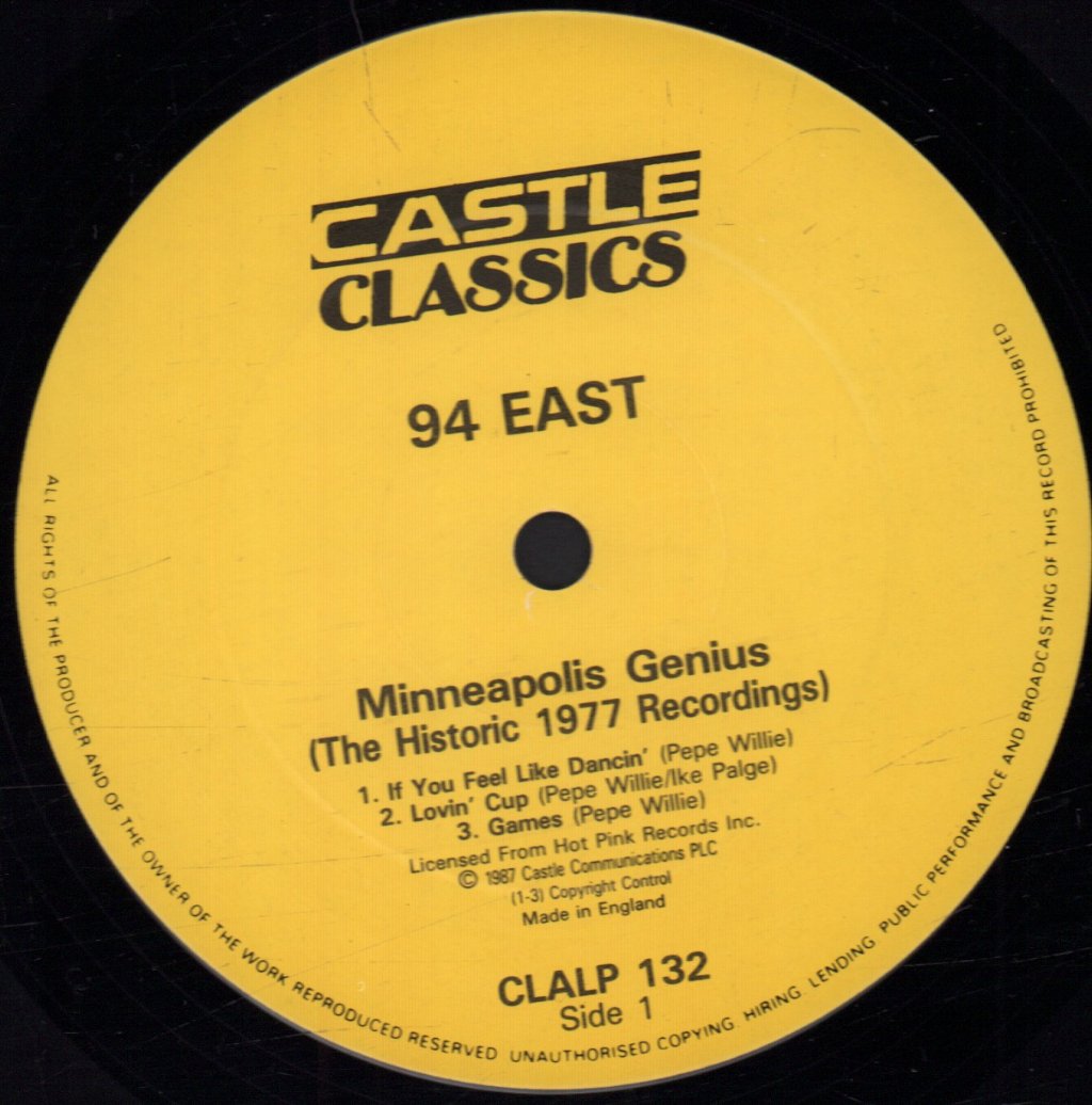 94 East - Minneapolis Genius - Lp