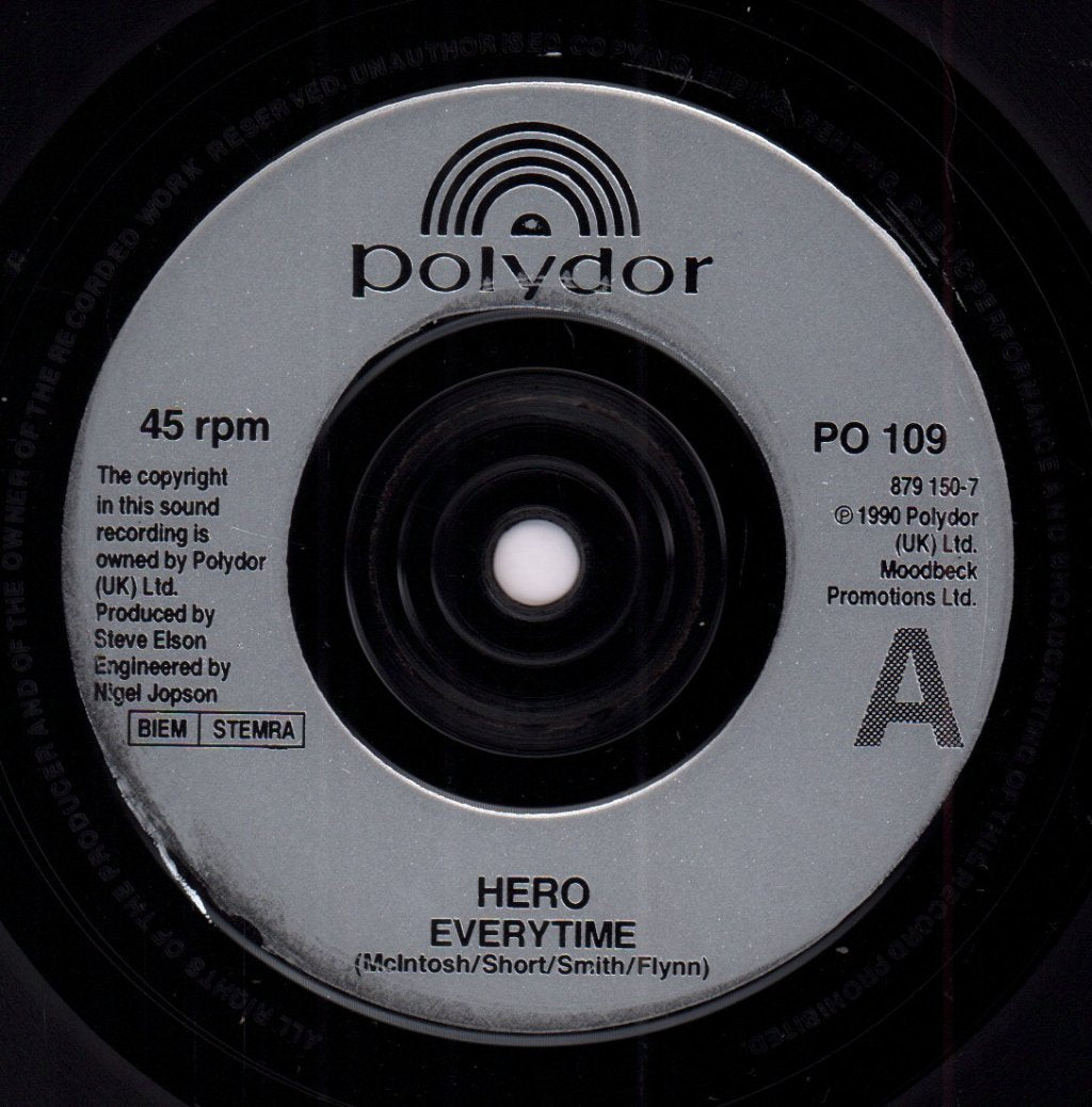 Hero (90'S Group) - Everytime - 7 Inch