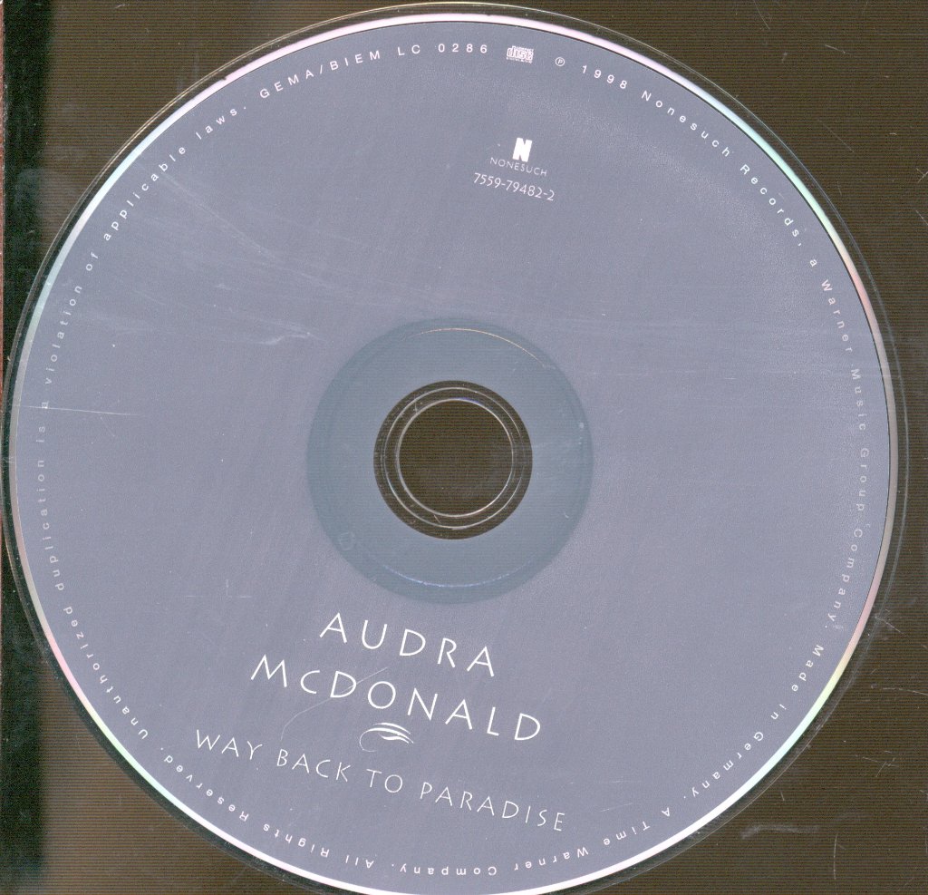 Audra Mcdonald - Way Back To Paradise - Cd