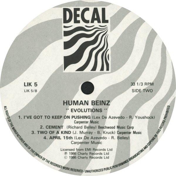 Human Beinz - Evolutions - Lp