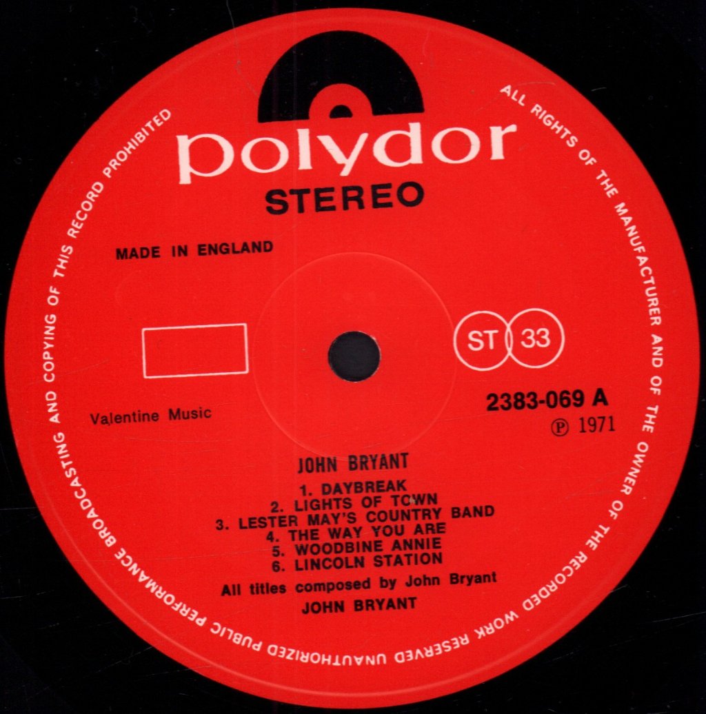John Bryant - John Bryant - Lp