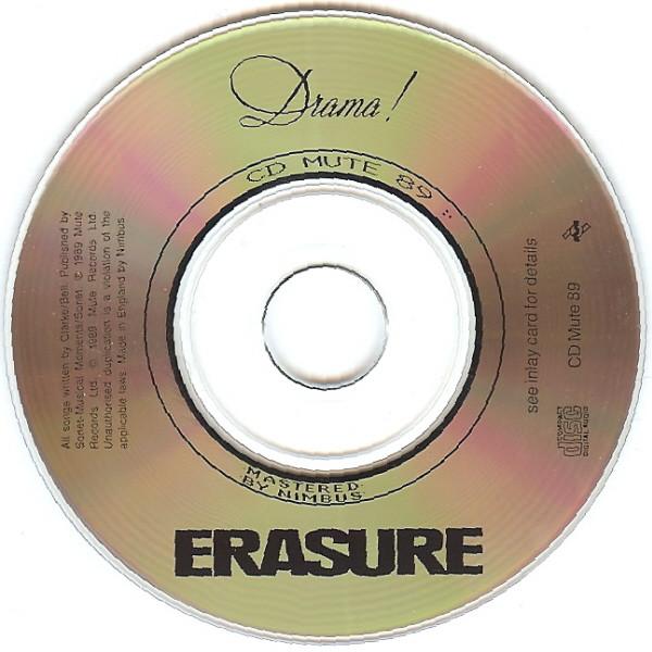 Erasure - Drama! - Cd