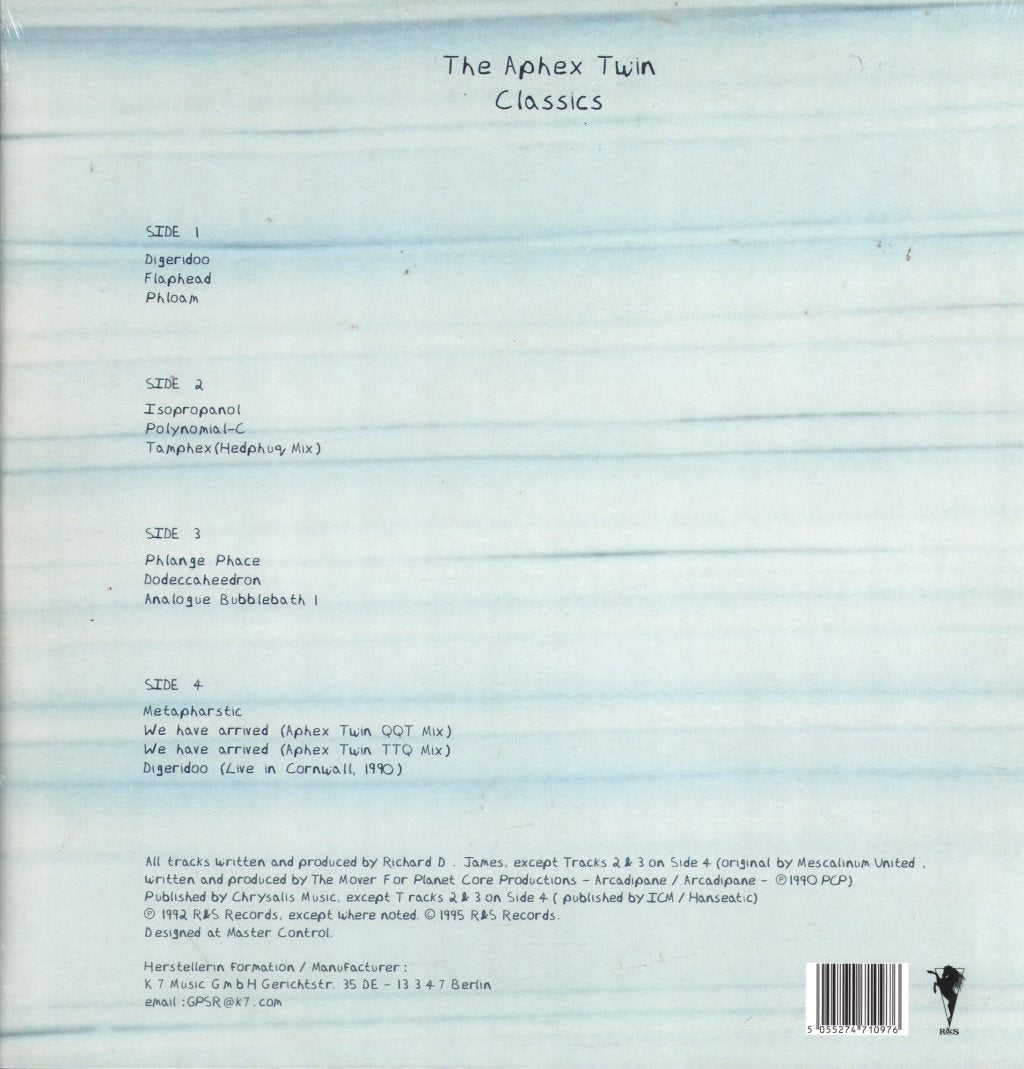 Aphex Twin - Classics - Double Lp
