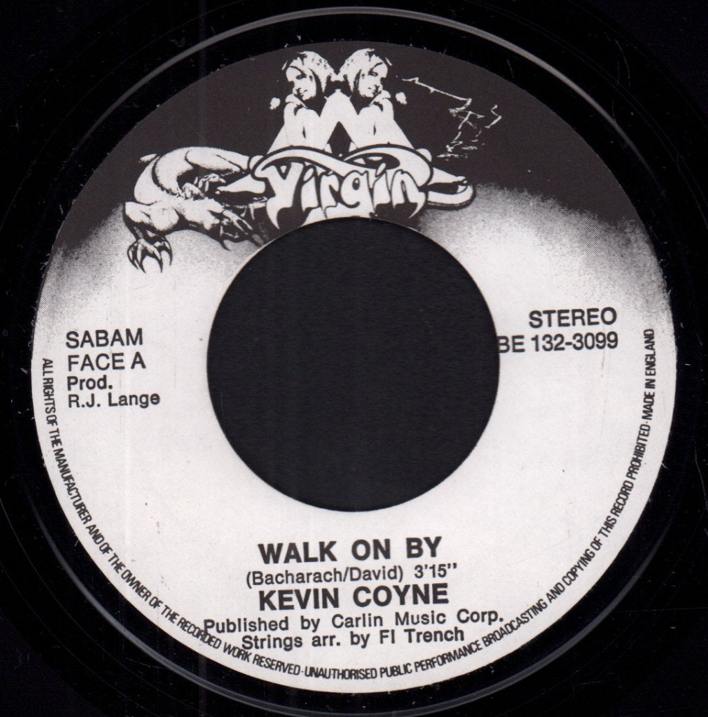 Kevin Coyne - Walk On By - 7 Inch
