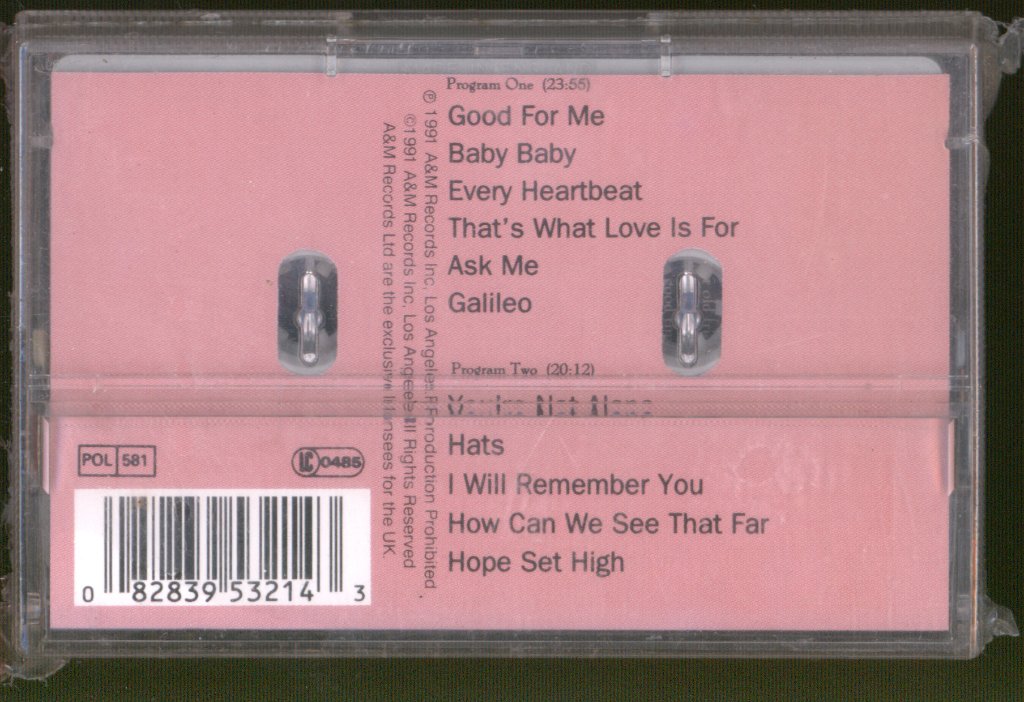 Amy Grant - Heart In Motion - Cassette
