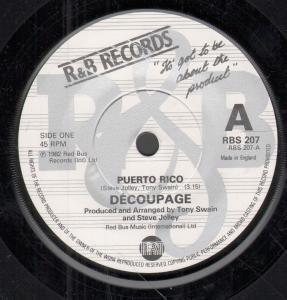 Decoupage - Puerto Rico - 7 Inch