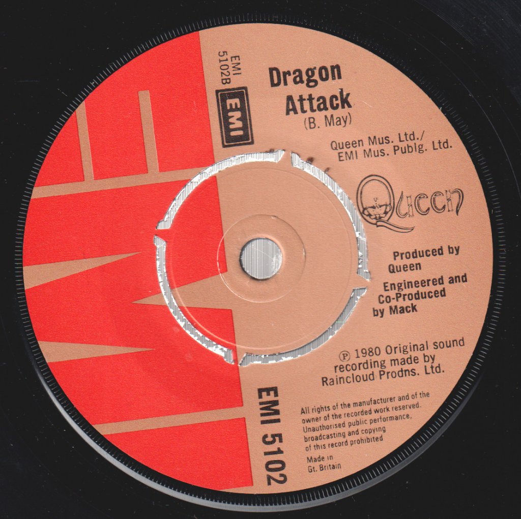 Queen - Another One Bites The Dust - 7 Inch